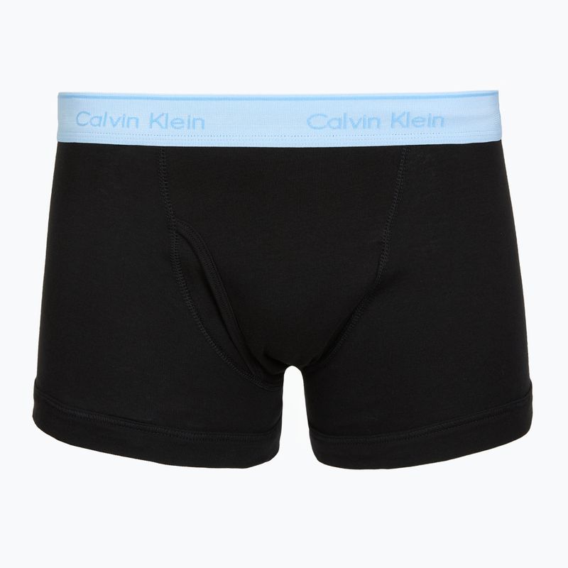 Труси Calvin Klein LV00NB1897 Trunk 5 пар black bodies w/black/misty grey/purple 2
