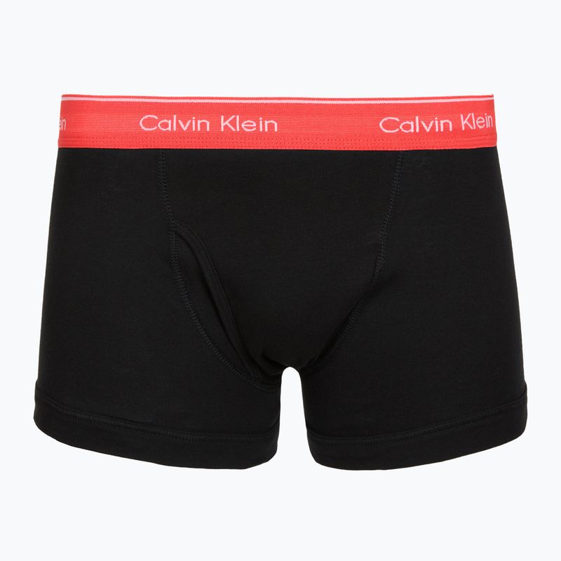 Труси Calvin Klein LV00NB1897 Trunk 5 пар black bodies w/black/misty grey/purple 5