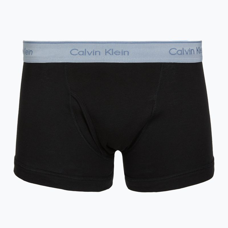 Труси Calvin Klein LV00NB1897 Trunk 5 пар black bodies w/black/misty grey/purple 6
