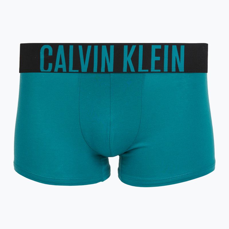 Чоловічі боксерки Calvin Klein 000NB3608A Trunk 3 пари oatmeal/aged redwood/bright turquoi 3