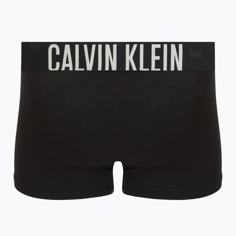Чоловічі боксери Calvin Klein 000NB3608A Trunk 3 пари black w/oatmeal logo/black w/age 5