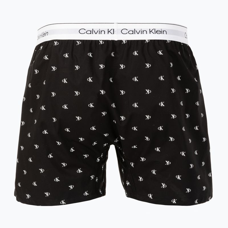 Труси Calvin Klein LV00NM2831 Boxer Trad diamond logo black 2