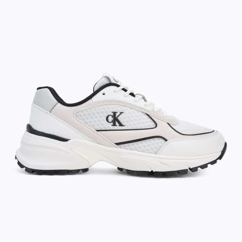 Кросівки чоловічі Calvin Klein YM0YM01379 Hike Runner Mesh MIX bright white/black 2