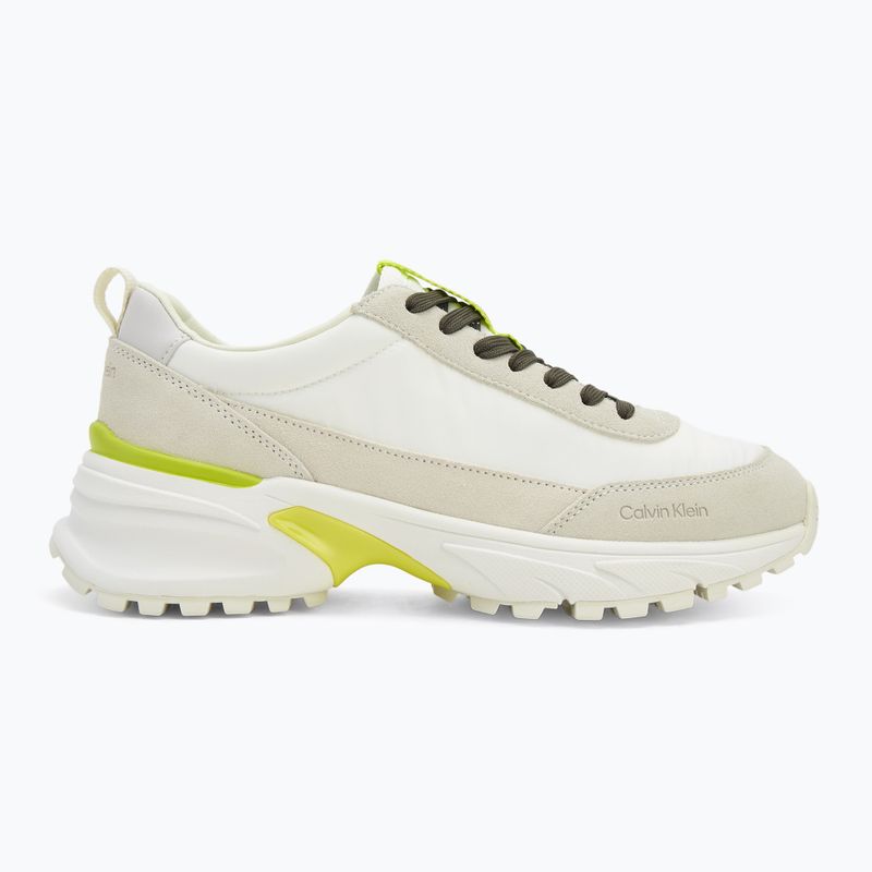 Кросівки жіночі Calvin Klein YW0YW02075 Hike Runner MG Nylon Mix bright white/primrose/beluga 2