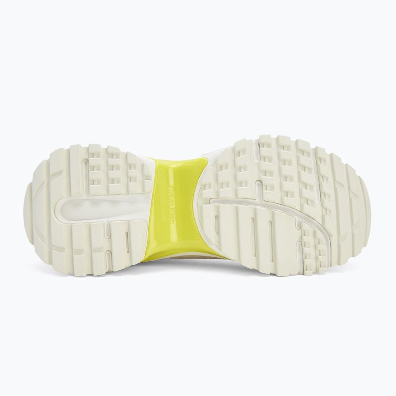 Кросівки жіночі Calvin Klein YW0YW02075 Hike Runner MG Nylon Mix bright white/primrose/beluga 4