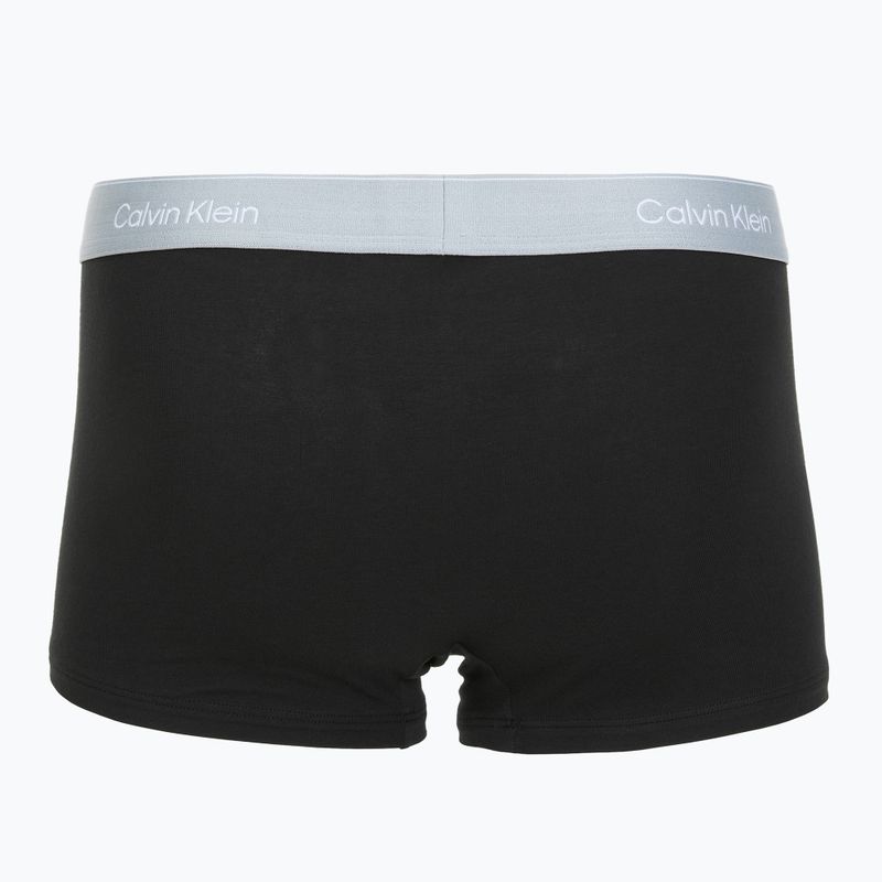 Труси Calvin Klein LV00NB4389 Low Rise Trunk 3 пари black/adrenaline rush/white/black 6
