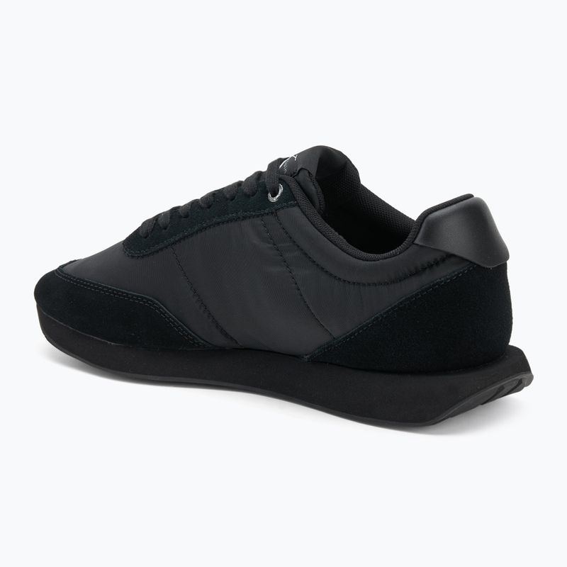Кросівки чоловічі Calvin Klein YM0YM01361 Retro Runner Essential MIX MAT triple black 3