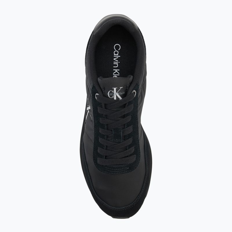 Кросівки чоловічі Calvin Klein YM0YM01361 Retro Runner Essential MIX MAT triple black 5