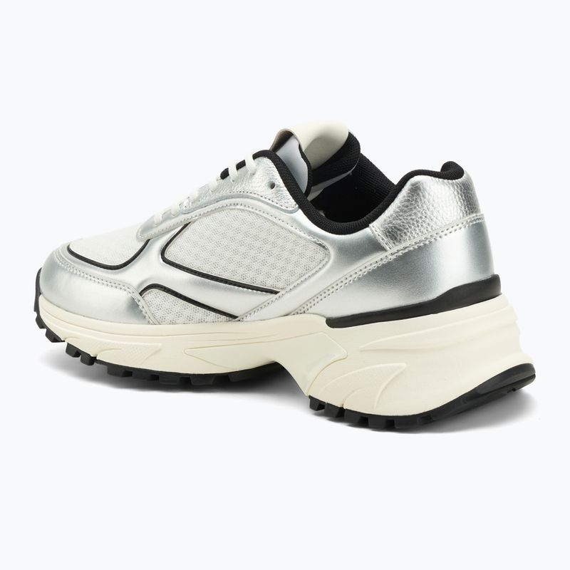 Кросівки жіночі Calvin Klein YW0YW02063 Hike Runner Lace Up Mesh Mix silver/black/bright white 3