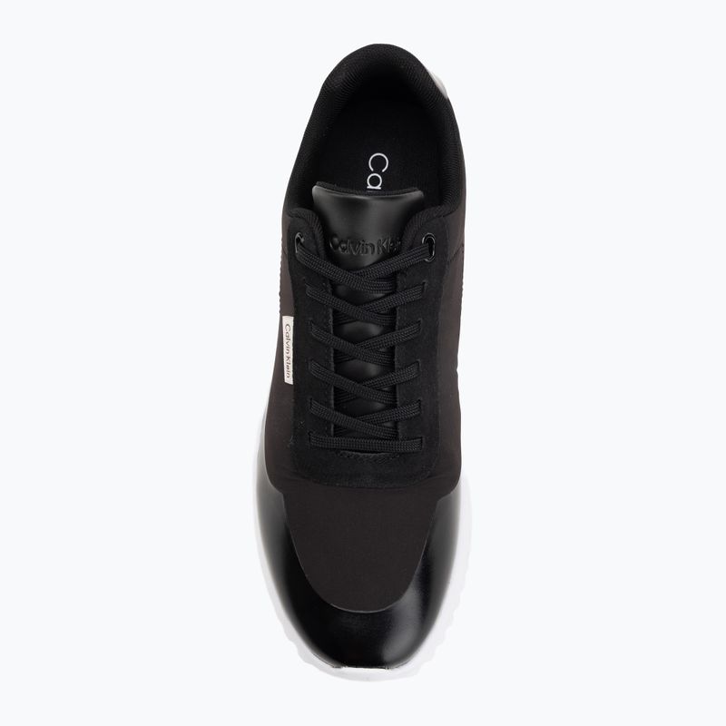 Кросівки жіночі Calvin Klein YW0YW02016 Eva Runner Lace Up Mat Mix 0GN black/gun metal 5