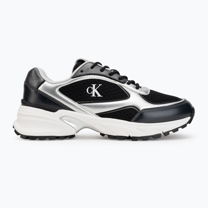 Взуття чоловіче Calvin Klein YM0YM01402 Hike Runner Laceup Mesh Mix black/silver 2