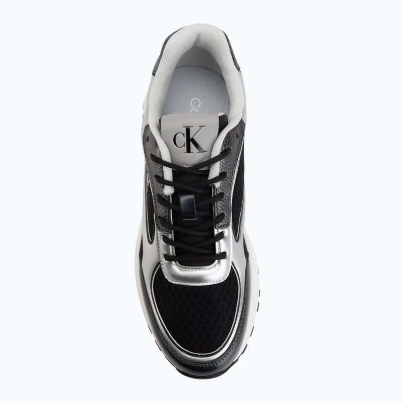 Взуття чоловіче Calvin Klein YM0YM01402 Hike Runner Laceup Mesh Mix black/silver 5