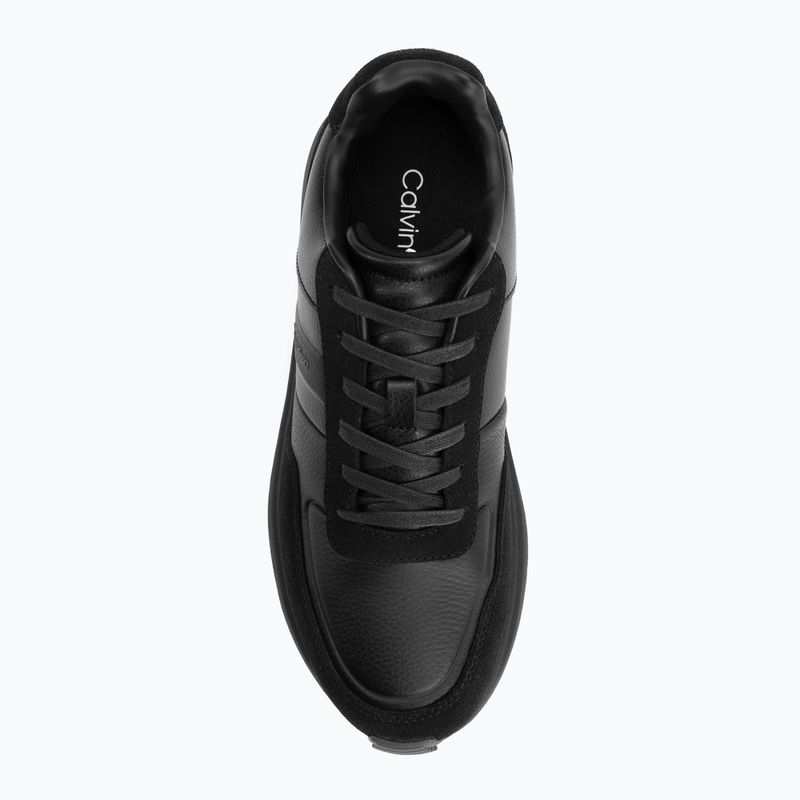 Кросівки чоловічі Calvin Klein HM0HM02033 City Runner Laceup Tape Leather triple black 5