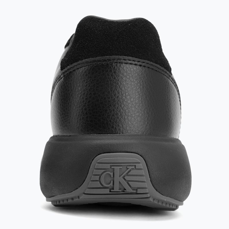 Кросівки чоловічі Calvin Klein HM0HM02033 City Runner Laceup Tape Leather triple black 6