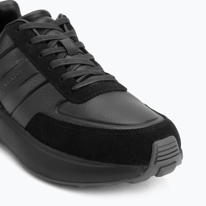 Кросівки чоловічі Calvin Klein HM0HM02033 City Runner Laceup Tape Leather triple black 7