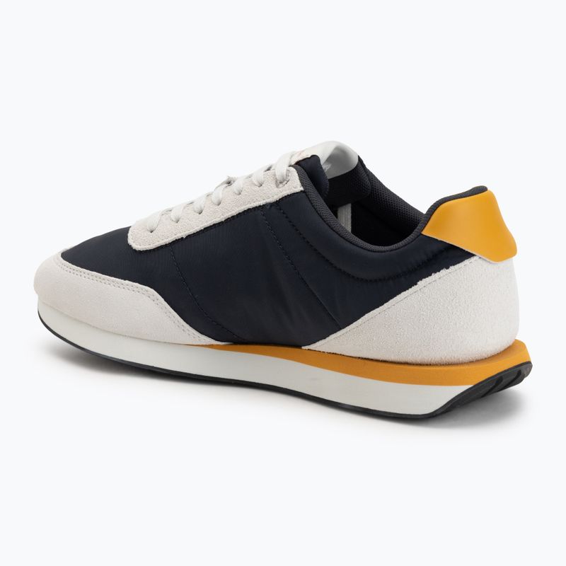 Взуття чоловіче Calvin Klein YM0YM01361 Retro Runner Ess Mix Mat vaporous white/casual bluee/cooling 3