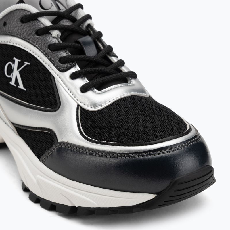 Кросівки жіночі Calvin Klein YW0YW02063 Hike Runner Lace Up Mesh Mix black/silver 7