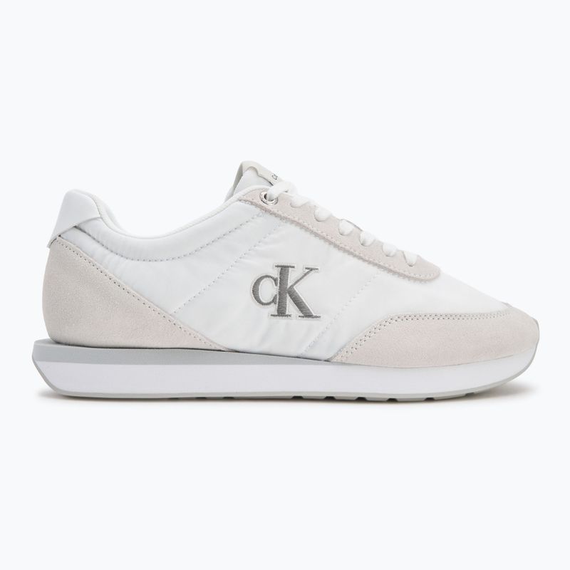 Кросівки чоловічі Calvin Klein YM0YM01361 Retro Runner Ess Mix Mat triple bright white 2