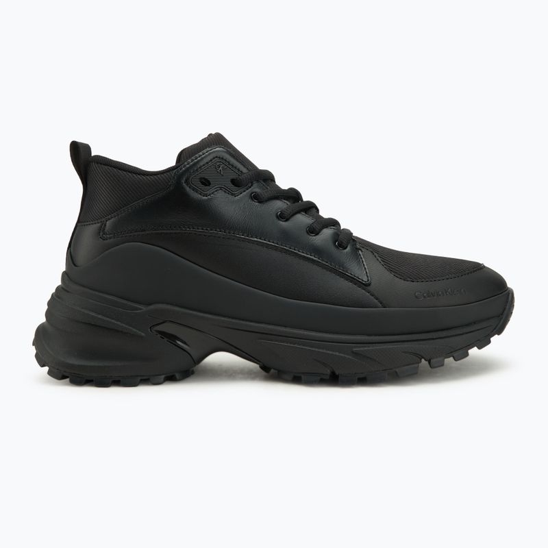 Кросівки чоловічі Calvin Klein YM0YM01418 Hike Runner Mid Laceup Tech Mix triple black 2