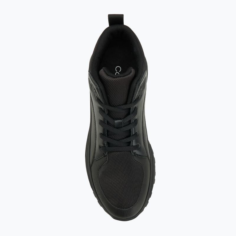 Кросівки чоловічі Calvin Klein YM0YM01418 Hike Runner Mid Laceup Tech Mix triple black 5