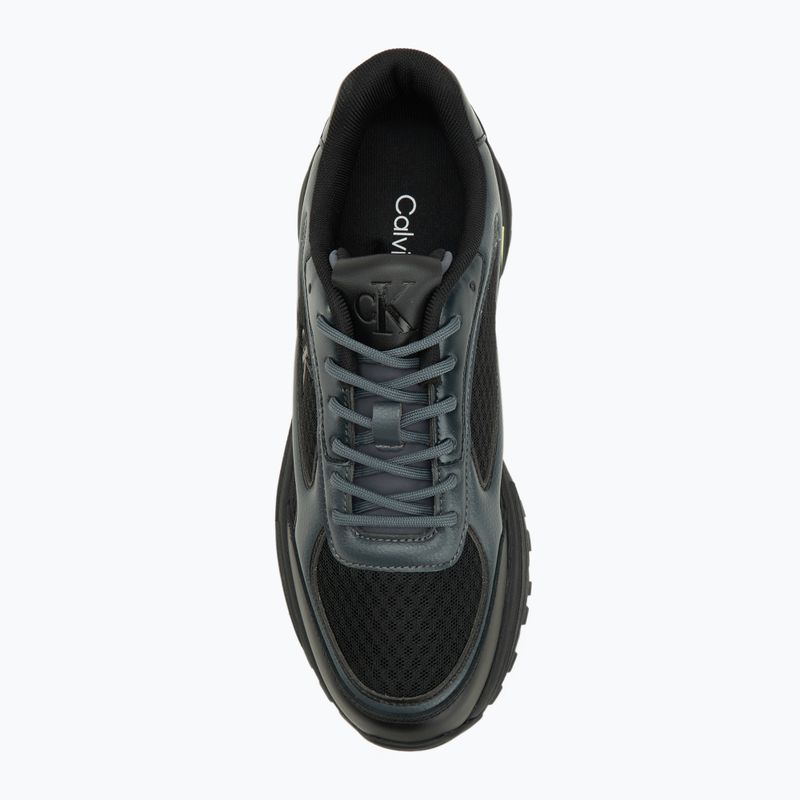 Кросівки чоловічі Calvin Klein YM0YM01451 Hike Runner Laceup Mesh Mix black/coal/buttercup 5