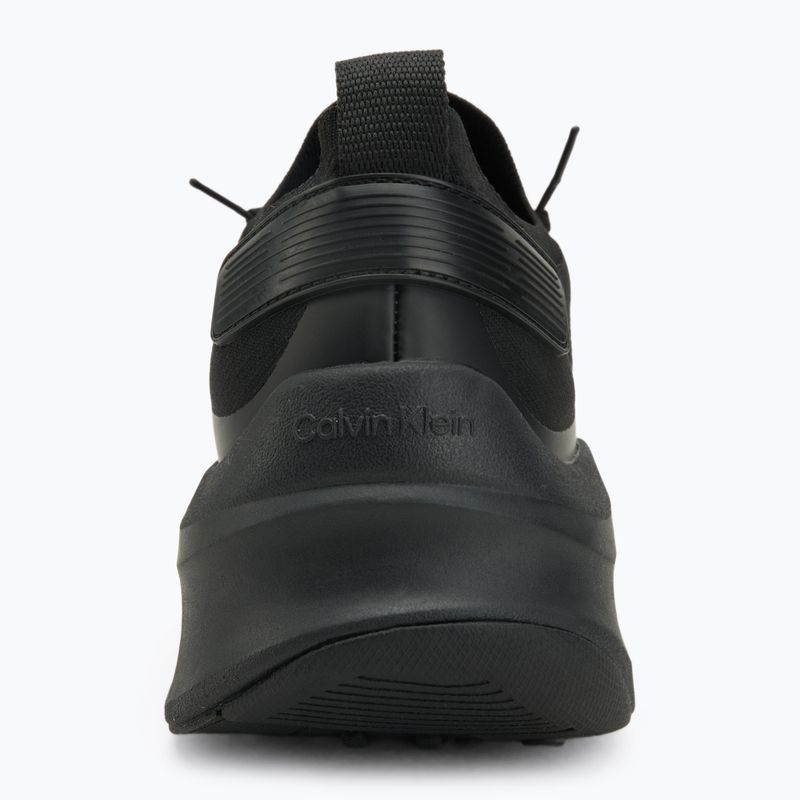 Кросівки чоловічі Calvin Klein YM0YM01457 Chunky Runner Lace Up Sock Knit triple black 6