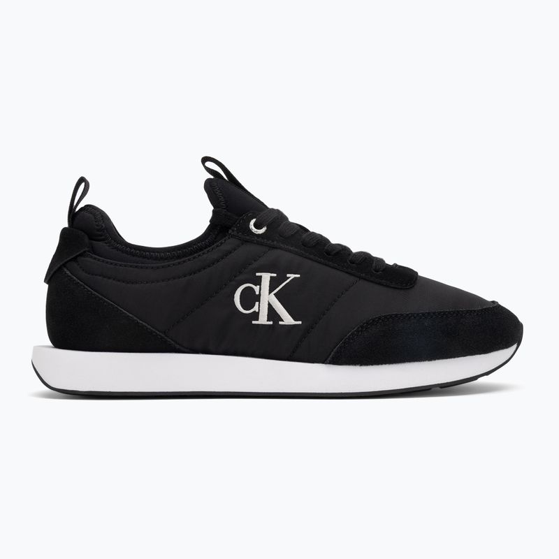 Кросівки чоловічі Calvin Klein YM0YM01414 Retro Runner Sock Laceup Mix Mat ck black 2