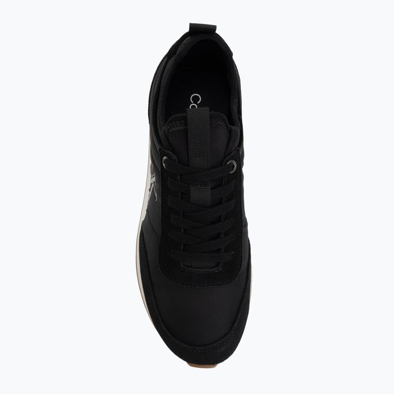 Взуття жіноче Calvin Klein YW0YW02060 Retro Runner Sock Laceup Mix Mat black/gyn metal/gum 5