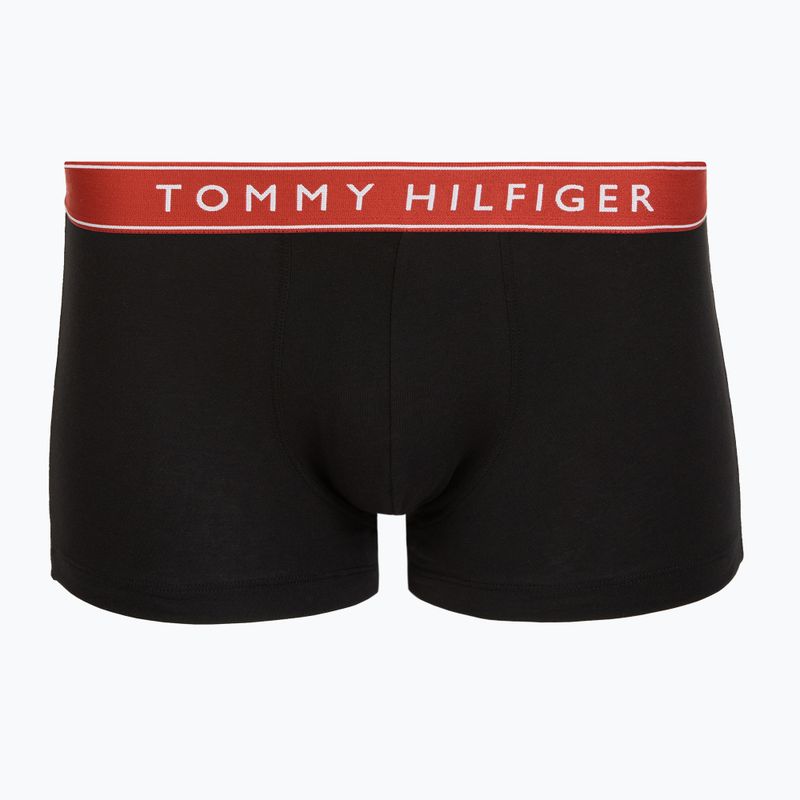 Труси Tommy Hilfiger Trunk WB 3 пари brick blue/terra red/army green 3