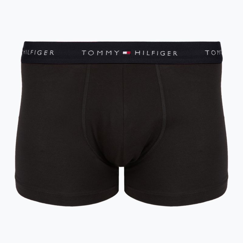 Труси Tommy Hilfiger Trunk WB 7 пар blk/mid red/aegean sea/dsrt sky/blu jeans/f r/wht 9