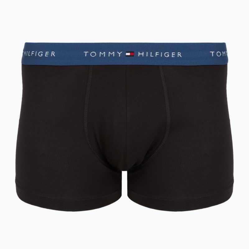 Труси Tommy Hilfiger Trunk WB 7 пар blk/mid red/aegean sea/dsrt sky/blu jeans/f r/wht 10