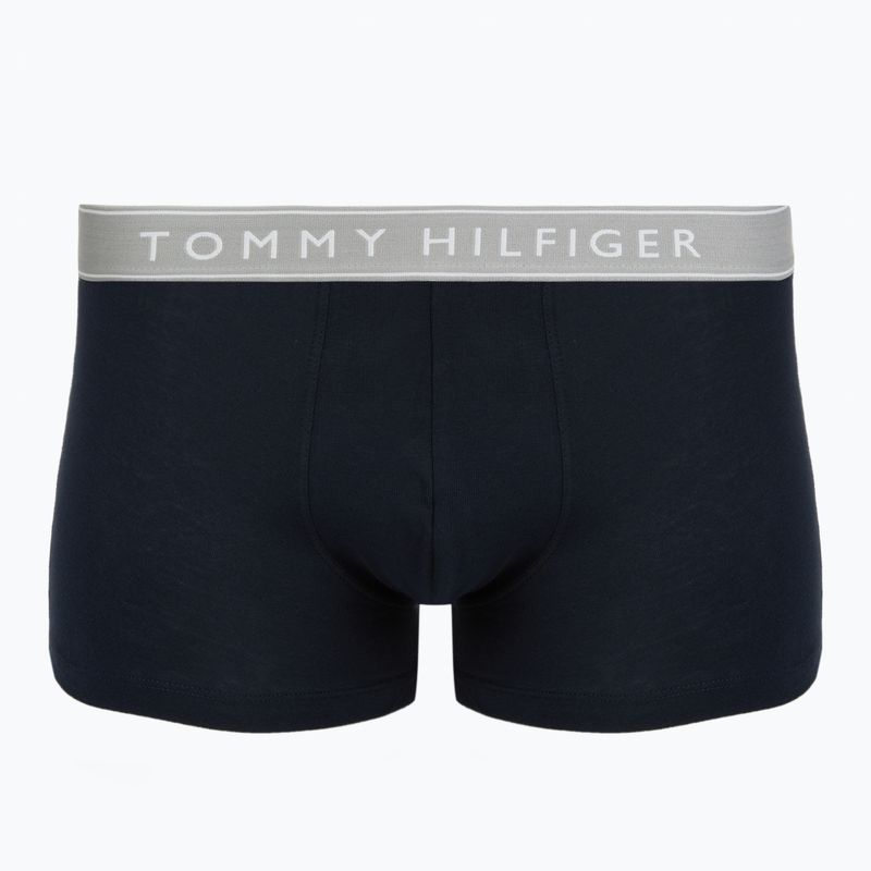 Труси Tommy Hilfiger Trunk WB 3 пари purple pink/antique silverer/aegean sea 4
