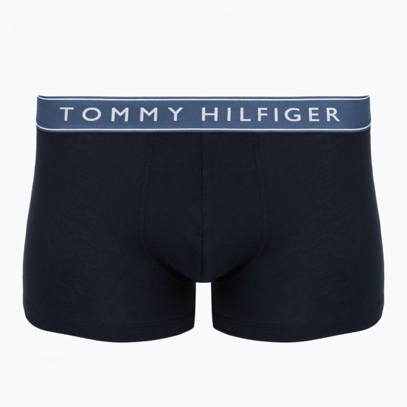Труси Tommy Hilfiger Trunk WB 3 пари purple pink/antique silverer/aegean sea 5