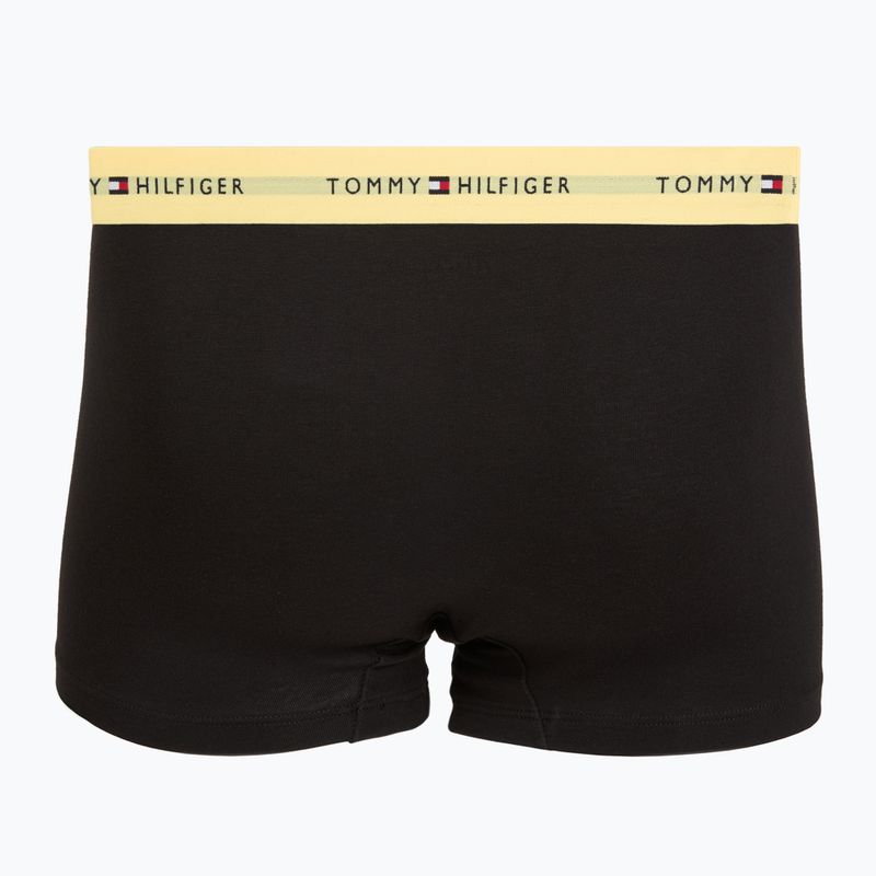 Боксерки чоловічі Tommy Hilfiger Trunk WB 3 pairs black/citronella/woodridge 5