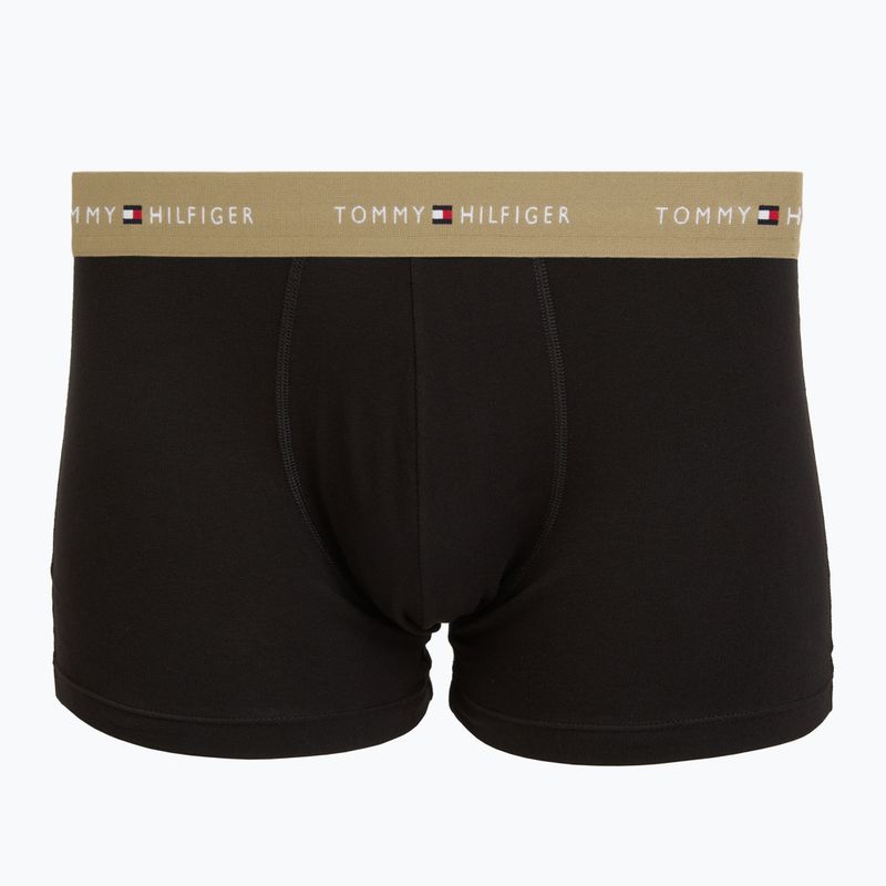 Боксерки чоловічі Tommy Hilfiger Trunk WB 3 pairs army green/wdg blue/ptch blue 2