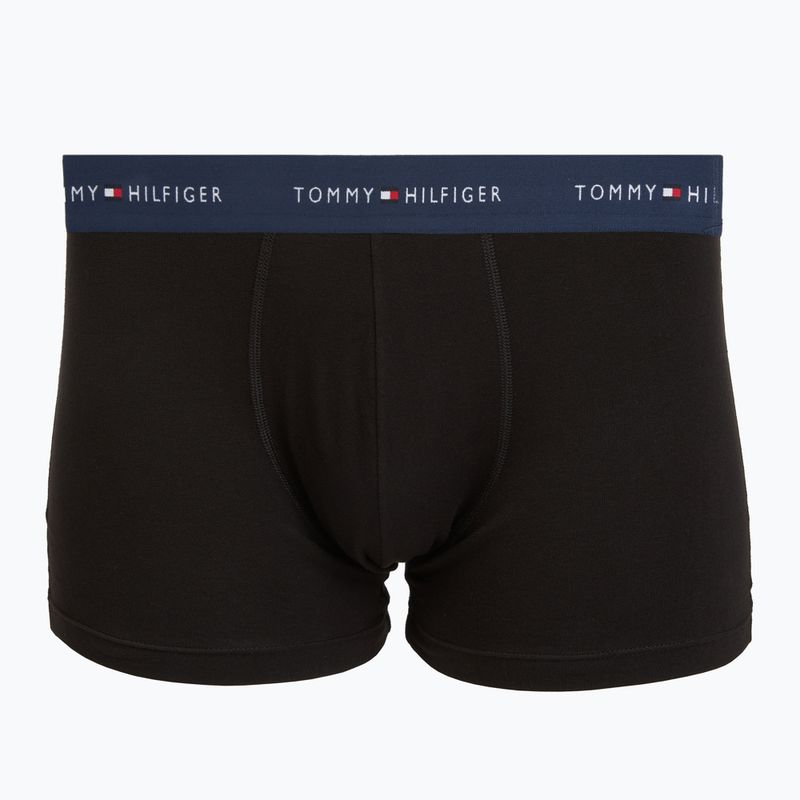 Боксерки чоловічі Tommy Hilfiger Trunk WB 3 pairs army green/wdg blue/ptch blue 4
