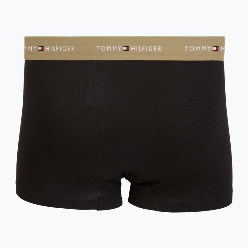 Боксерки чоловічі Tommy Hilfiger Trunk WB 3 pairs army green/wdg blue/ptch blue 5
