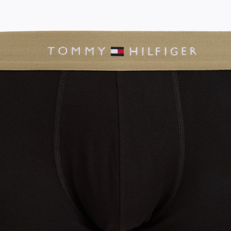Боксерки чоловічі Tommy Hilfiger Trunk WB 3 pairs army green/wdg blue/ptch blue 6