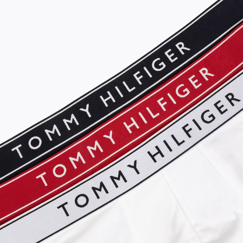 Боксерки чоловічі Tommy Hilfiger Trunk Dtm white/medium red/navy blue 6