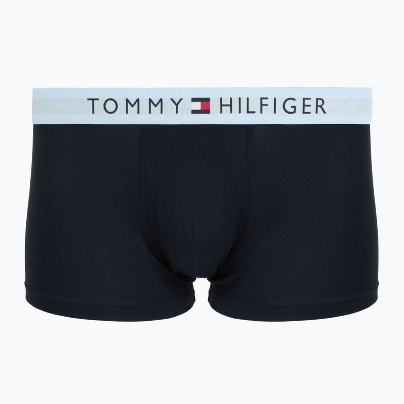 Боксерки чоловічі Tommy Hilfiger Trunk WB 3 pairs dark ash/brzy blue/rouge 2
