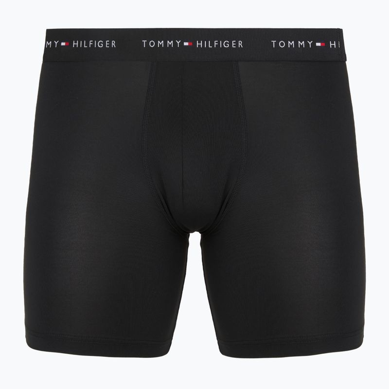 Боксерки чоловічі Tommy Hilfiger Micro Long 3 pack black/black/black 2