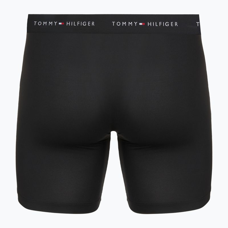 Боксерки чоловічі Tommy Hilfiger Micro Long 3 pack black/black/black 3