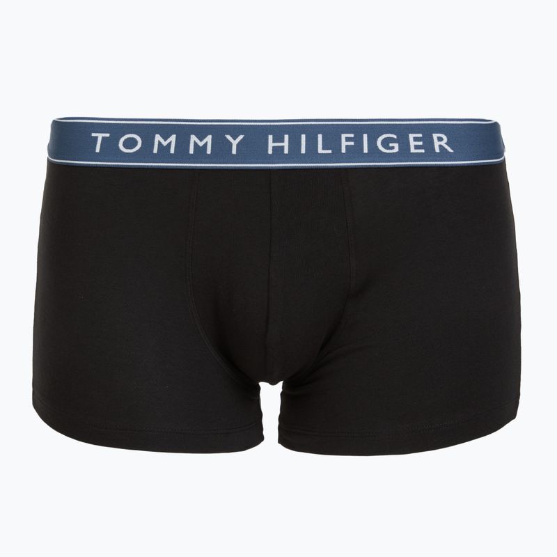 Труси Tommy Hilfiger Trunk WB 5 пар pale pnk/antique slvr/ruby jewel/aegean sea/blk 6