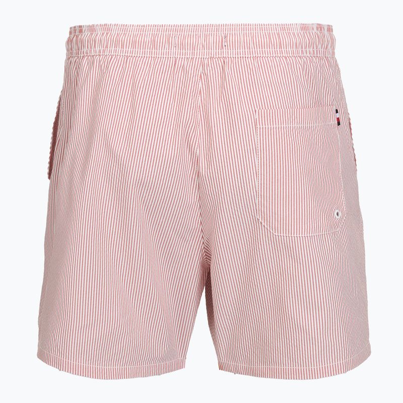 Шорти для плавання чоловічі Tommy Hilfiger Medium Drawstring Ithaca terra red/ecru ithaca 2