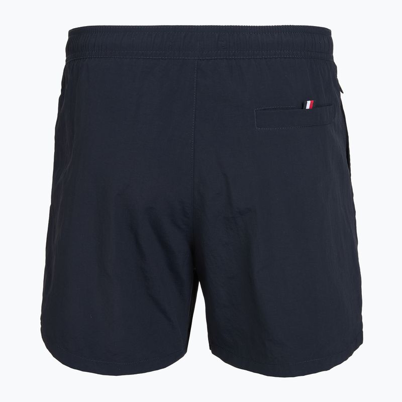 Шорти для плавання чоловічі Tommy Hilfiger Medium Drawstring Zip Pocket desert sky 2