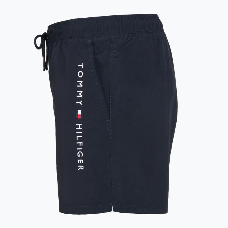 Шорти для плавання чоловічі Tommy Hilfiger Medium Drawstring Zip Pocket desert sky 3
