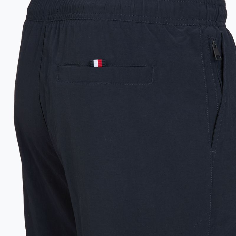 Шорти для плавання чоловічі Tommy Hilfiger Medium Drawstring Zip Pocket desert sky 4