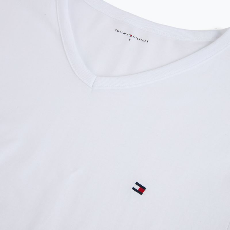 Футболка чоловіча Tommy Hilfiger Cotton V-Neck white/white/white 4
