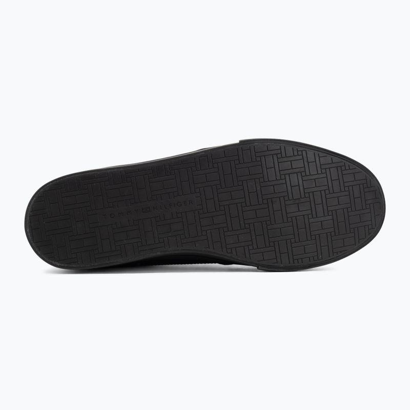 Кеди чоловічі Tommy Hilfiger Vulc Core RBW Long Lace Leather black 4