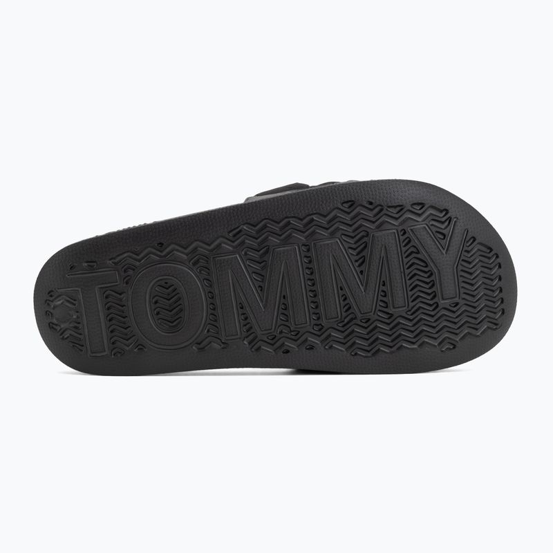 Шльопанці жіночі Tommy Jeans Braided black 4